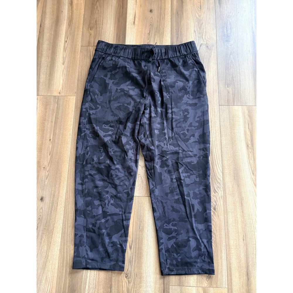 Alisai‎ Camo Black Joggers Athletic Pants Large Petite